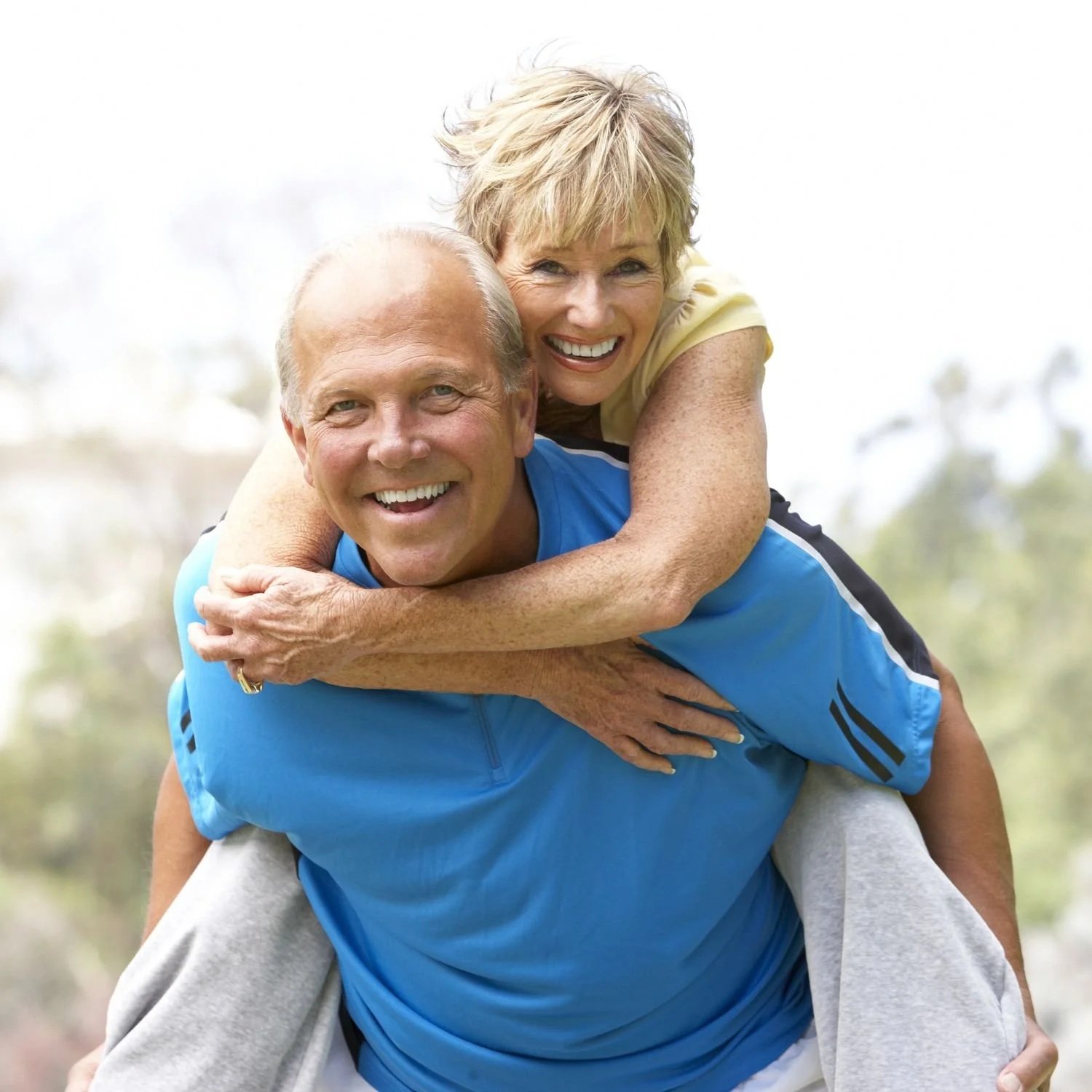 A couple in their fifties enjoying an active, healthy life together